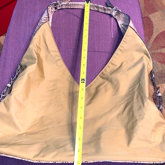 Heart Moon Star Shoulder Bag Buckle Strap Trim Bottom Snake Print Very Rare - Picture 10 of 11